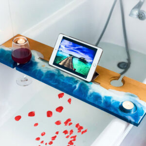 Bath Caddy / Tray - Epoxy Resin