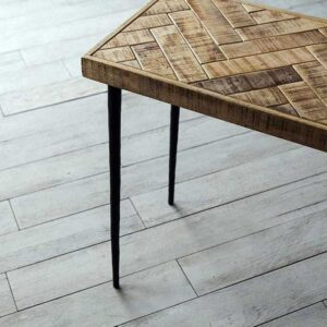 Chevron Console Table