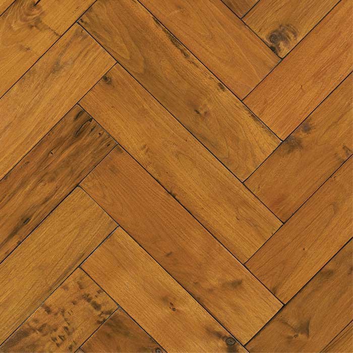 Herringbone style bespoke furniture