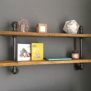 Industrial Style Bespoke Wall Shelves