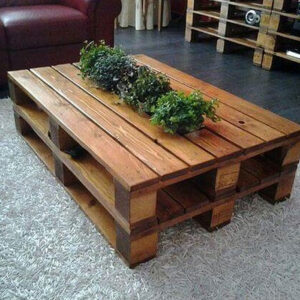 Solid Hardwood Coffee Table