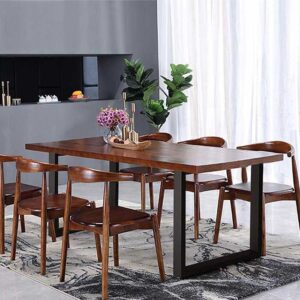Solid Hardwood Dining Table