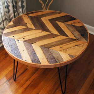 Chevron Round Table